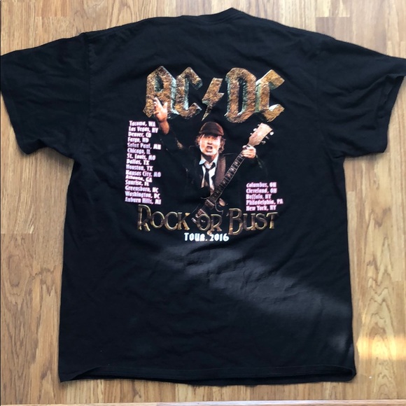 AC/DC Tour Band Tee 2016 - Picture 4 of 4